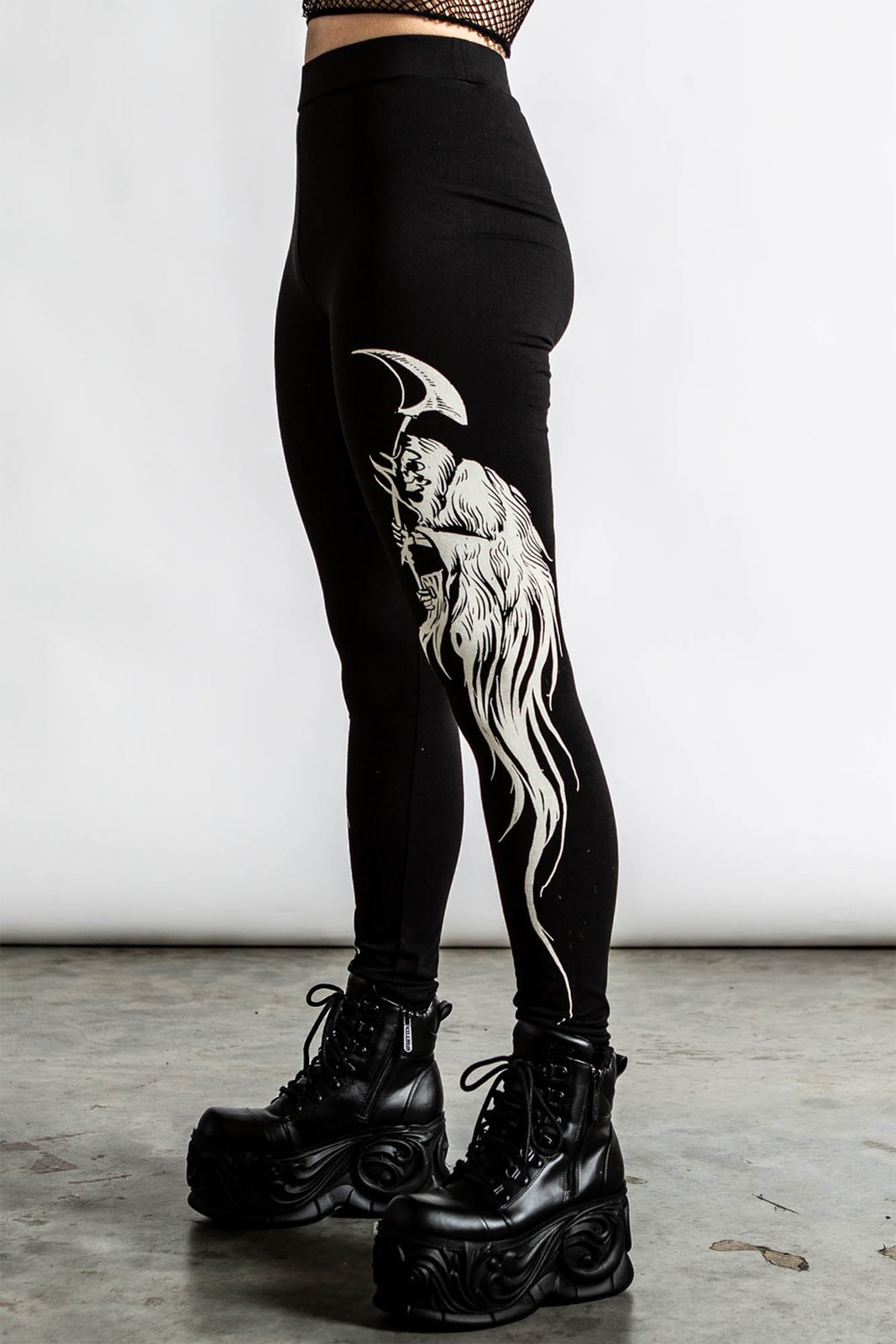 Women's pants (leggings) KILLSTAR - Terminal Force Running - Black