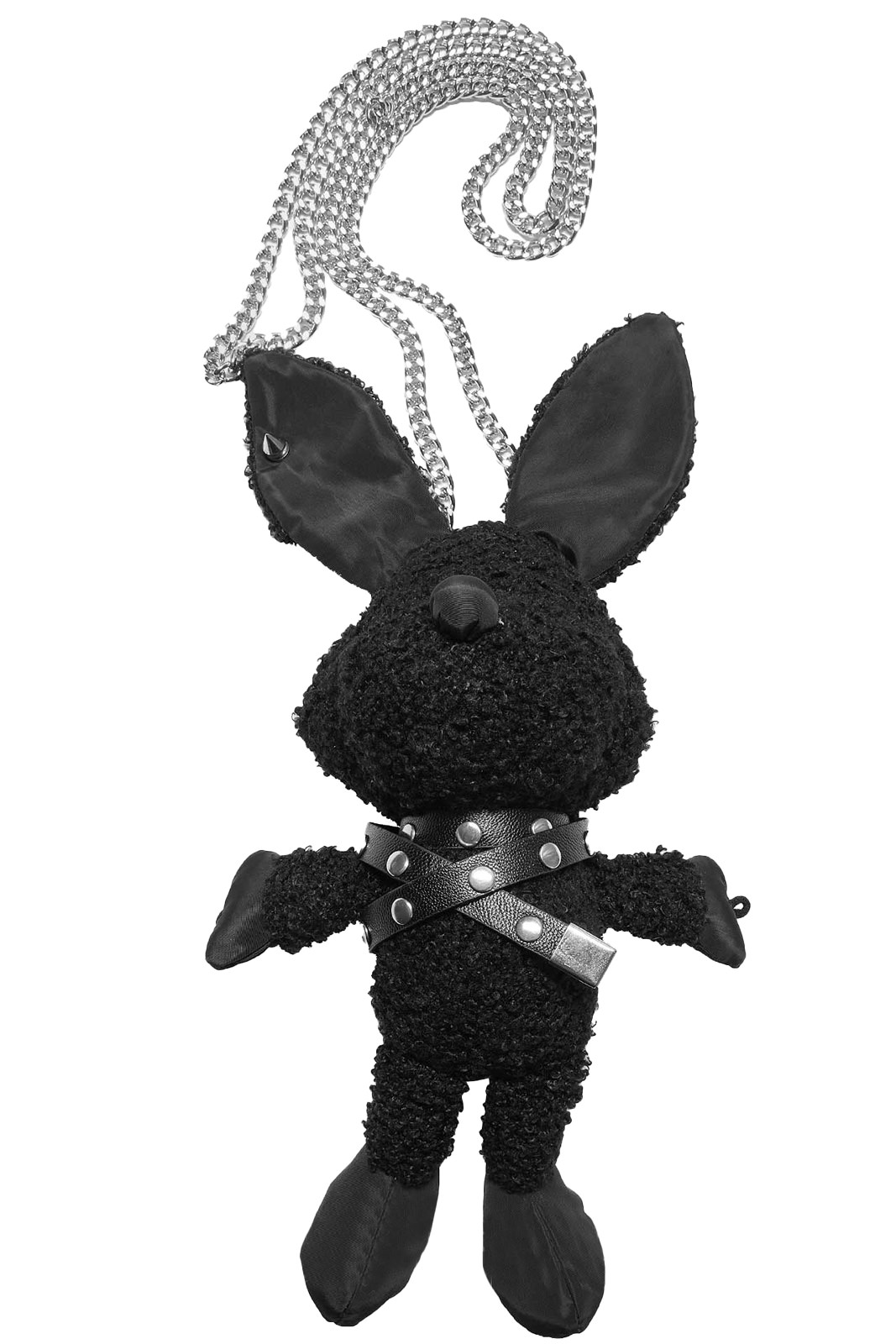 Punk rave stuffed animal bondage bunny - Wonderland 13 Store