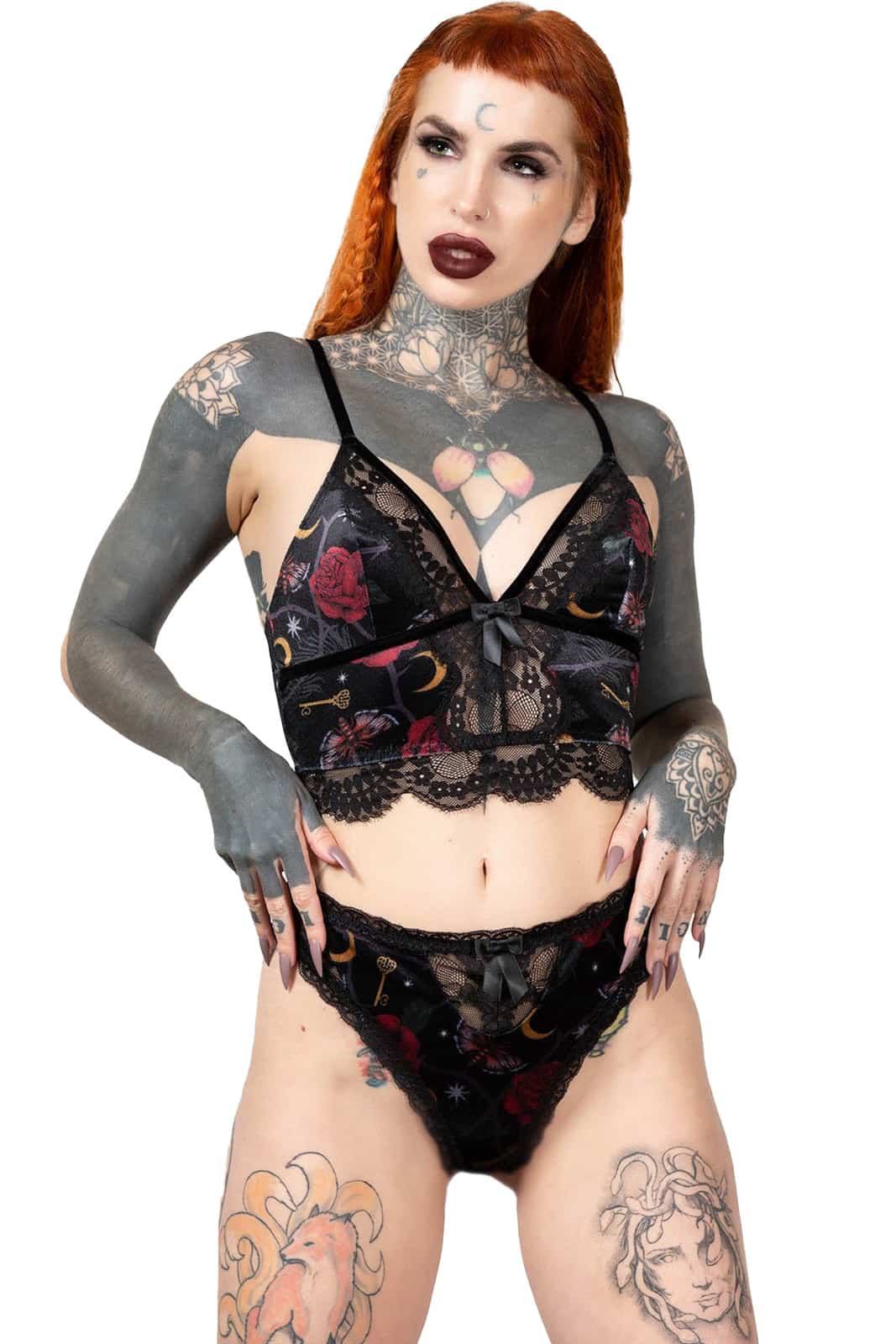 Gothic lingerie and underwear - Wonderland 13 Store